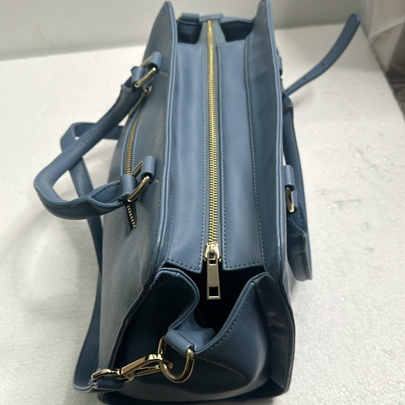 Gertchen Christine leather blue top handle cross body bag - Picture 2 of 11